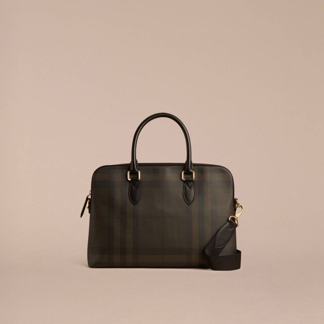 Burberry London Check Slim Barrow Briefcase Burberry  018911