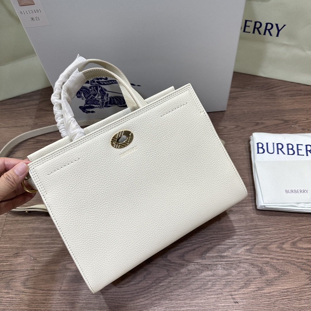 Burberry Mini Cotswolds Leather Tote BURBERRY  02169