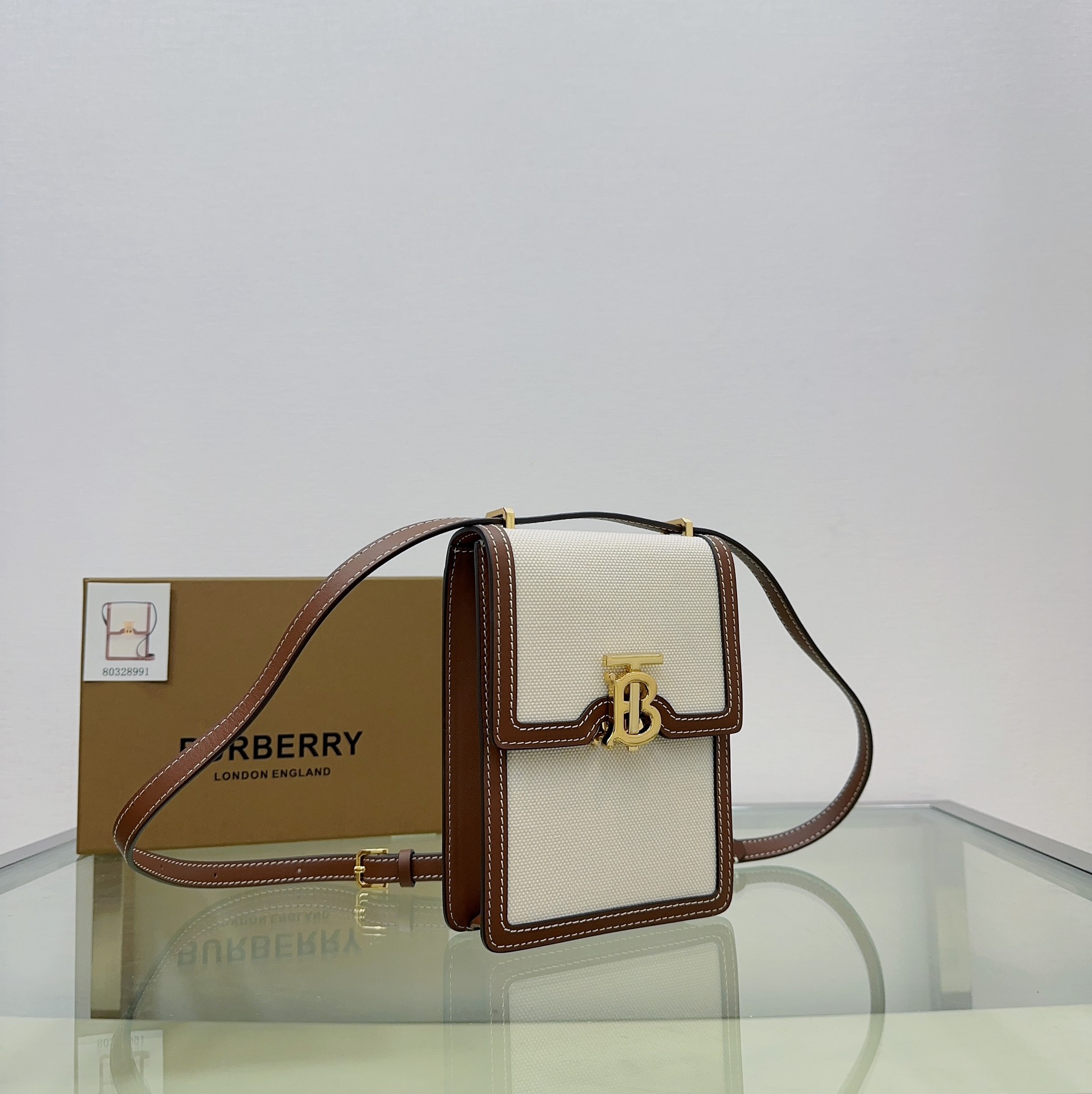 Burberry Canvas Crossbody Bag – Brown Crossbody Bags