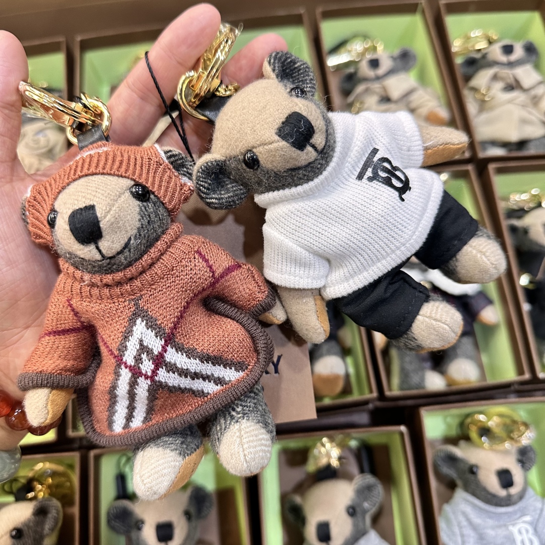 Burberry Thomas Bear Keyring | Brown Burberry 027411