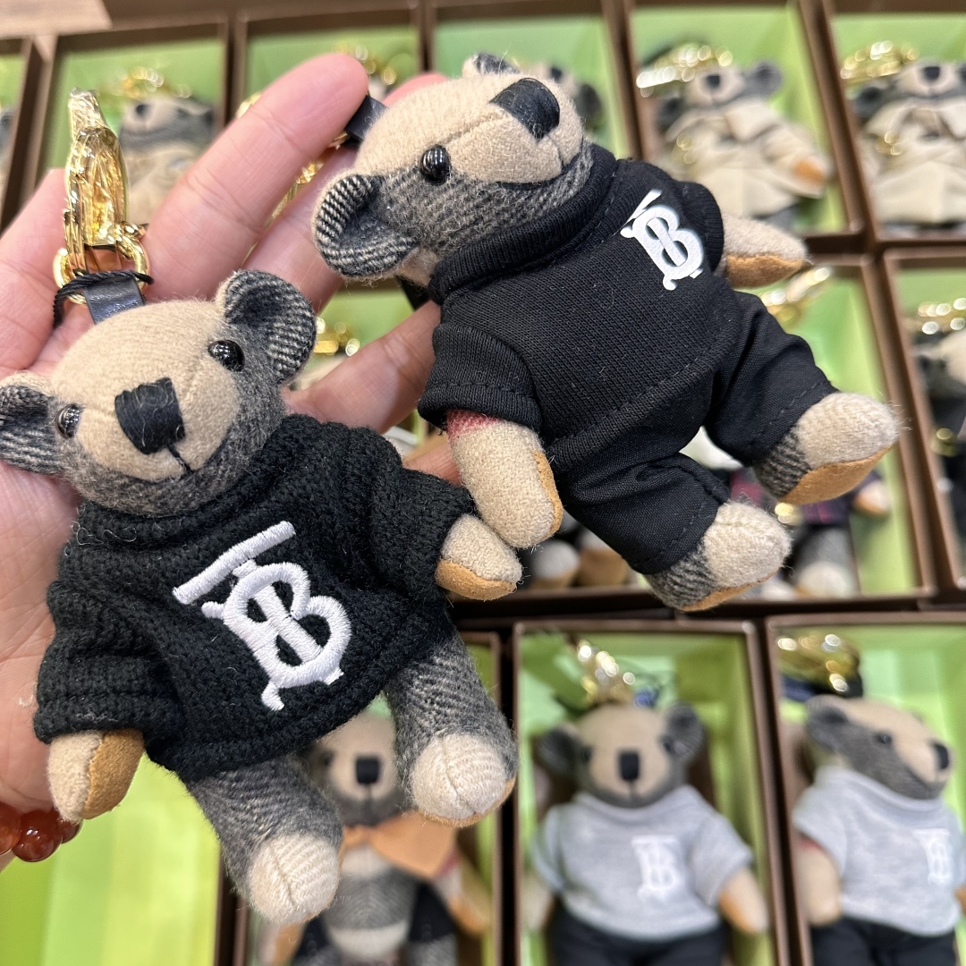 Burberry teddy bear keychain pendant Burberry 02759