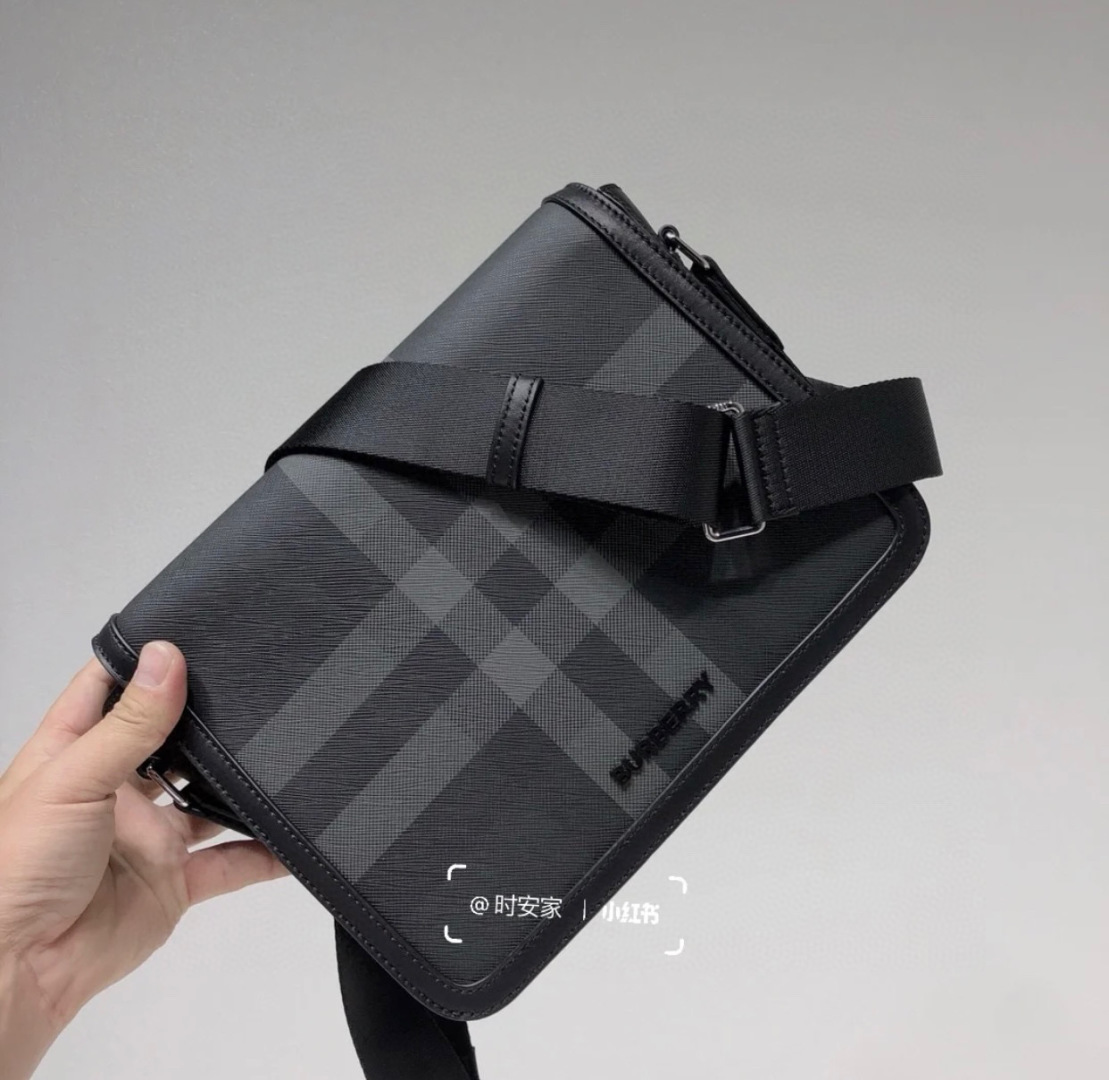 Burberry London Check Messenger Bag on SALE BURBERRY  03249