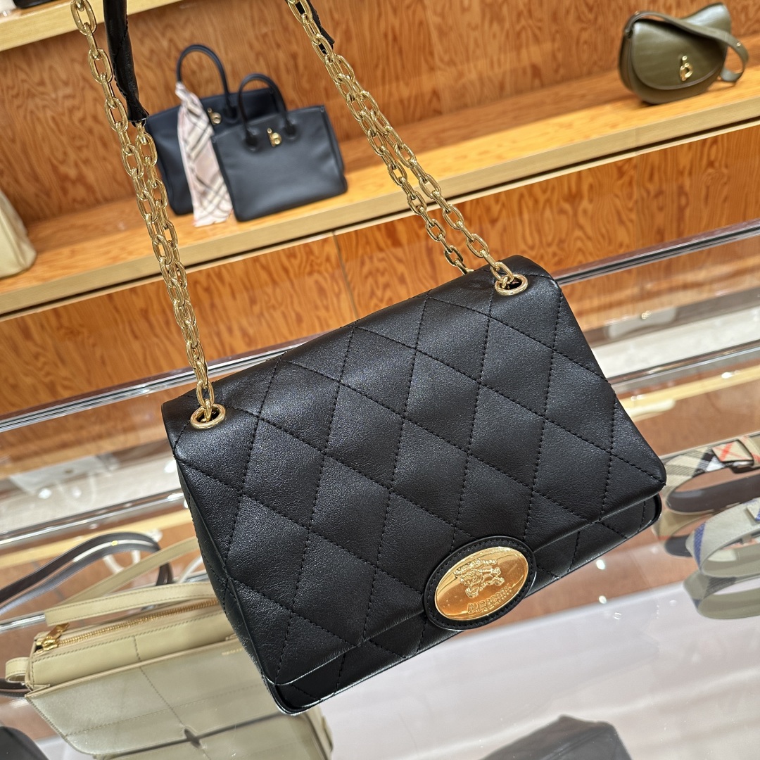 Burberry Burberry Crossbody Bags Woman Black