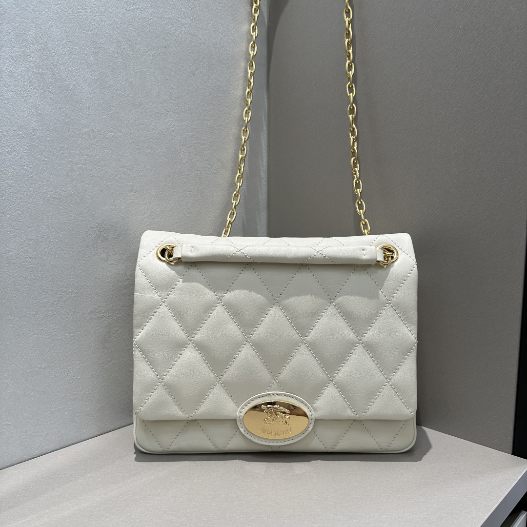 BURBERRY – Mini Strand Leather Cross-Body Bag BURBERRY  03569