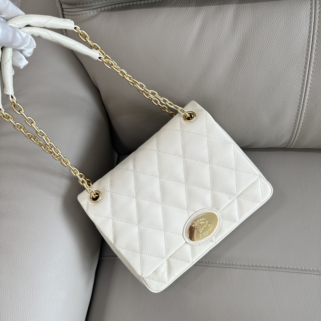 BURBERRY – Mini Strand Leather Cross-Body Bag