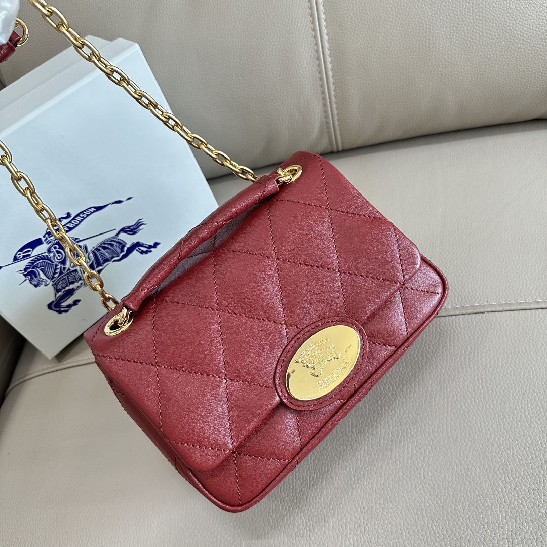 Burberry Small Strand Cross Body Bag |red