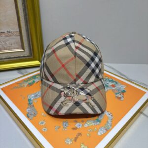 Burberry Vintage Check Logo Baseball Cap M 125210078