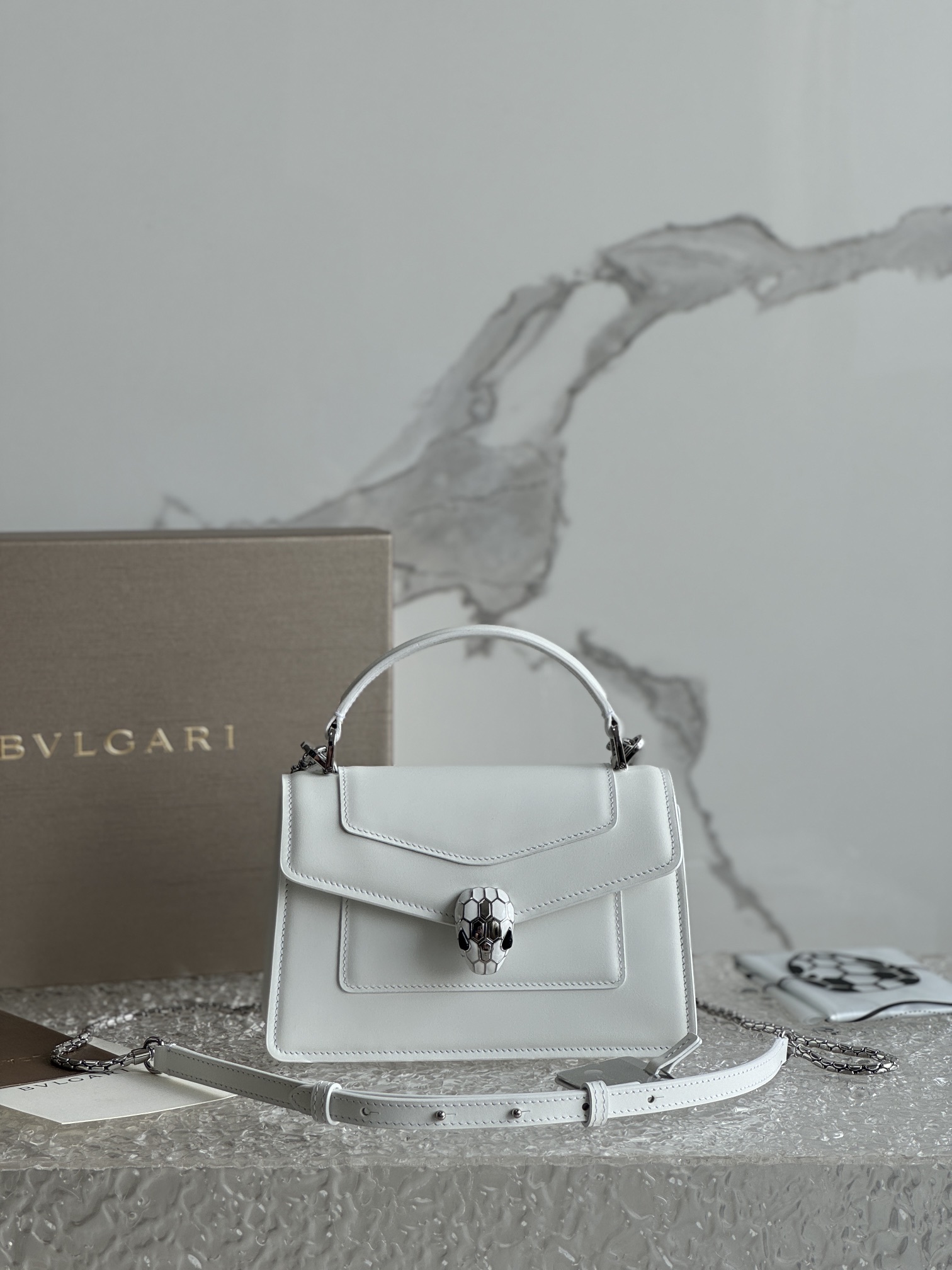 Bvlgari Serpenti Forever Top Handle Bag Leather SmallBvlgari  00029