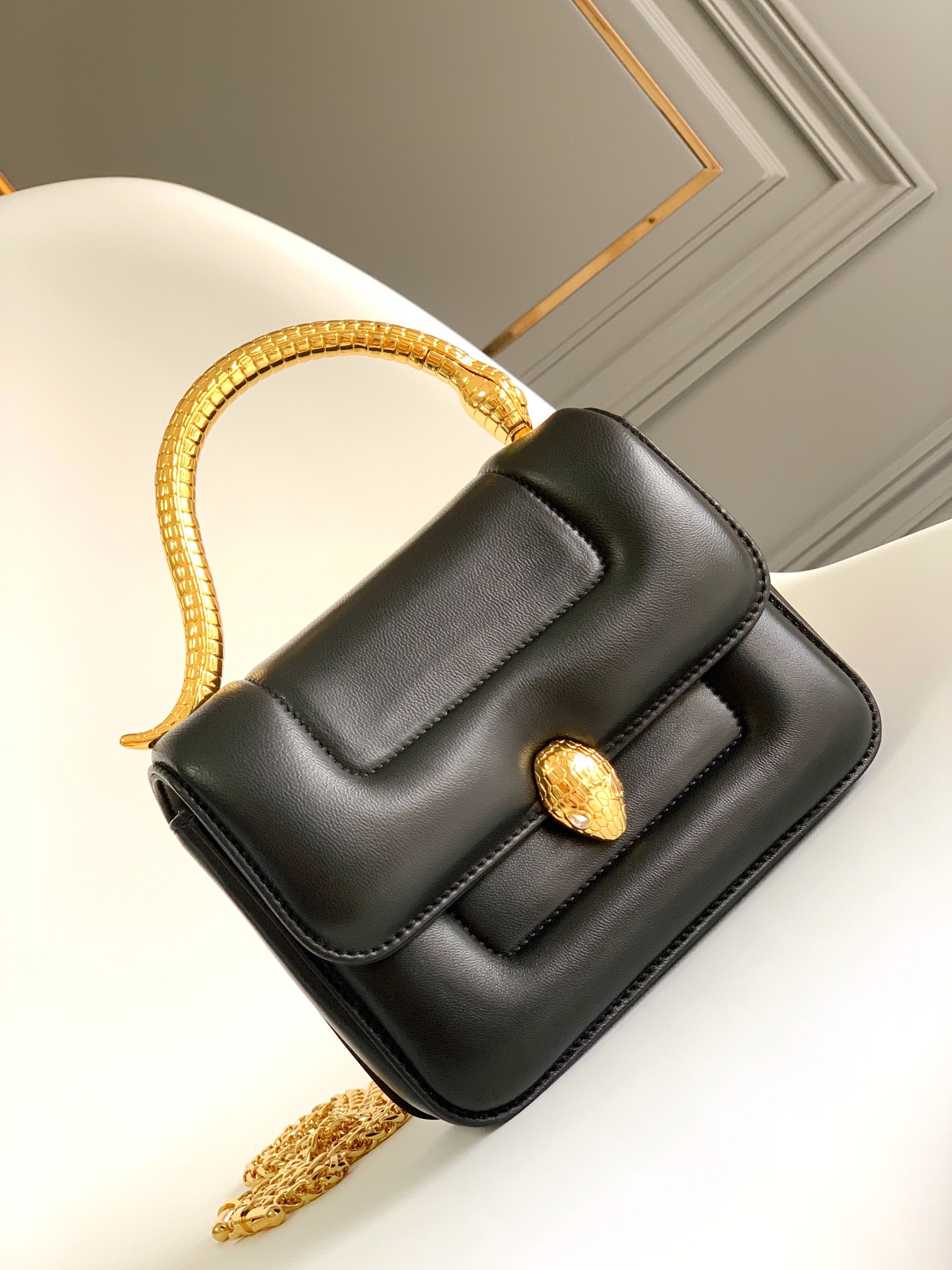 Bvlgari x Mary Katrantzou Serpenti Metamorphosis Top