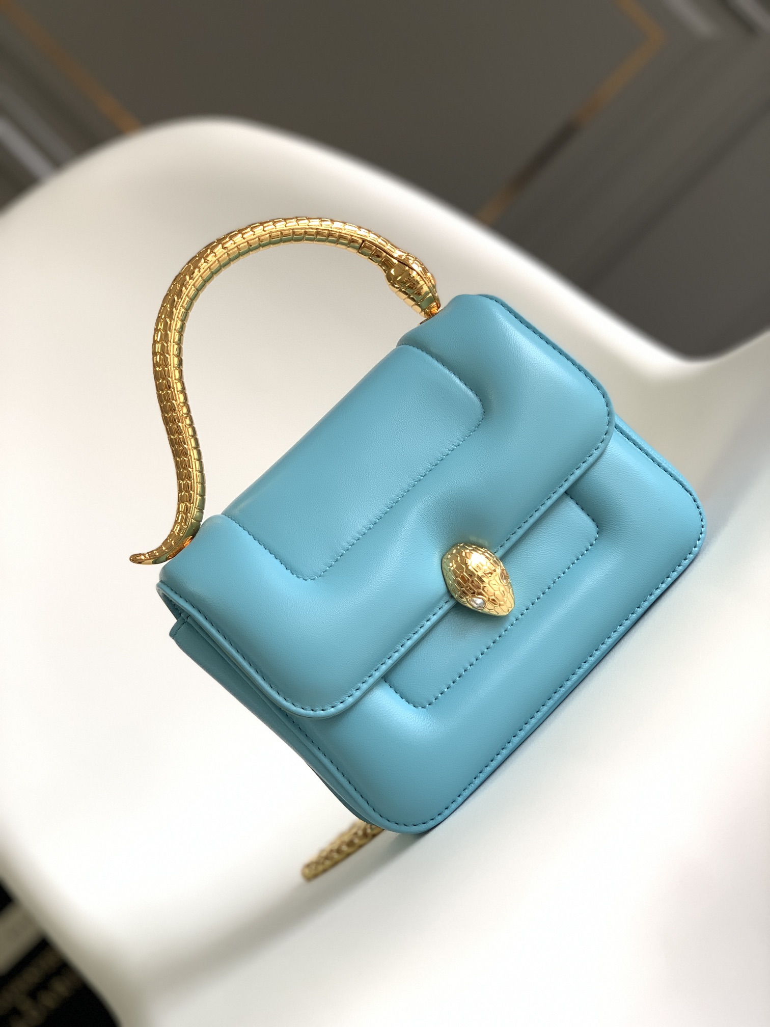 Bvlgari Women Mary Katrantzou X Bvlgari Top Handle-Blue