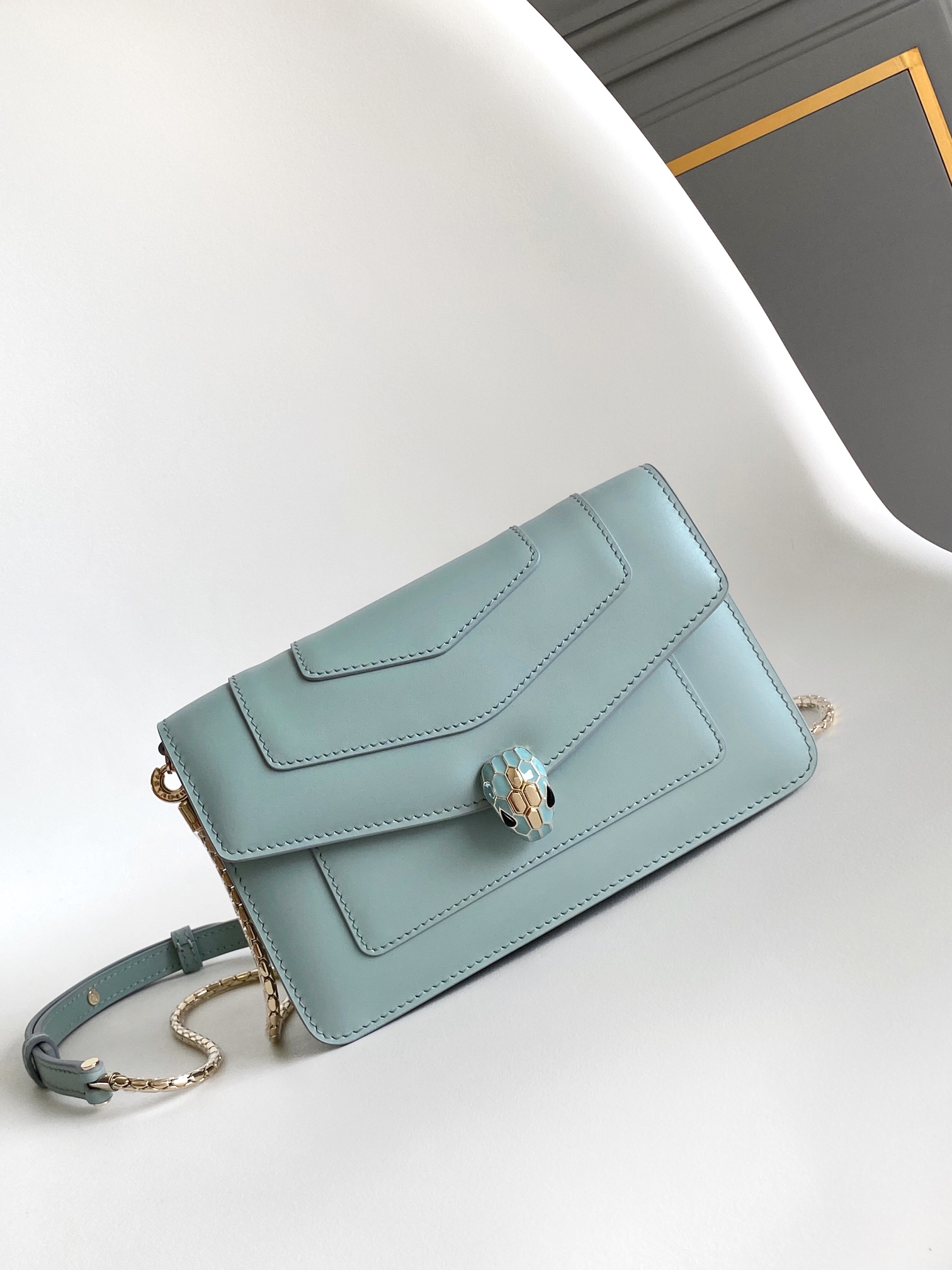 Bvlgari Serpenti Forever Leather Micro Bag 294144 – Handbags