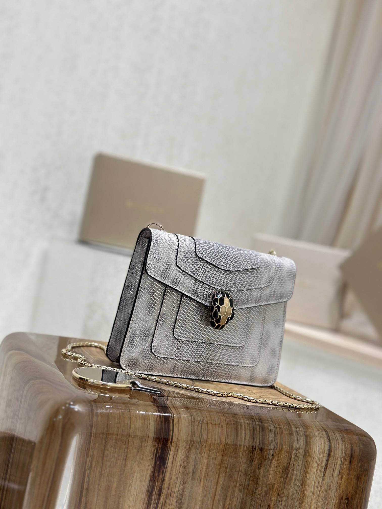 Bvlgari- Serpenti Forever small crossbody bag – Golden Money