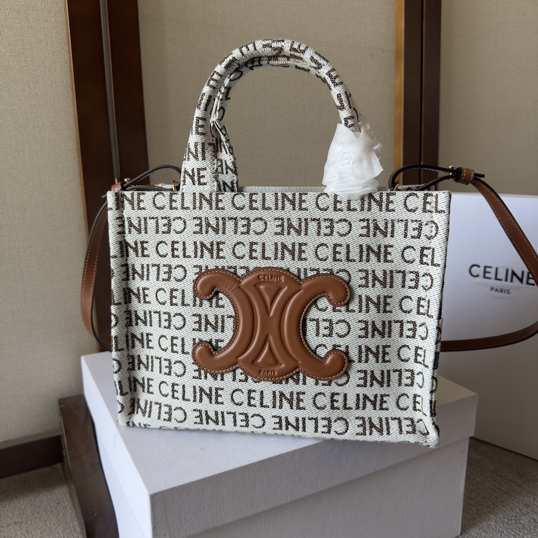 Céline Pre-Owned 2010-2025 Cabas Thais Tote Bag | White |