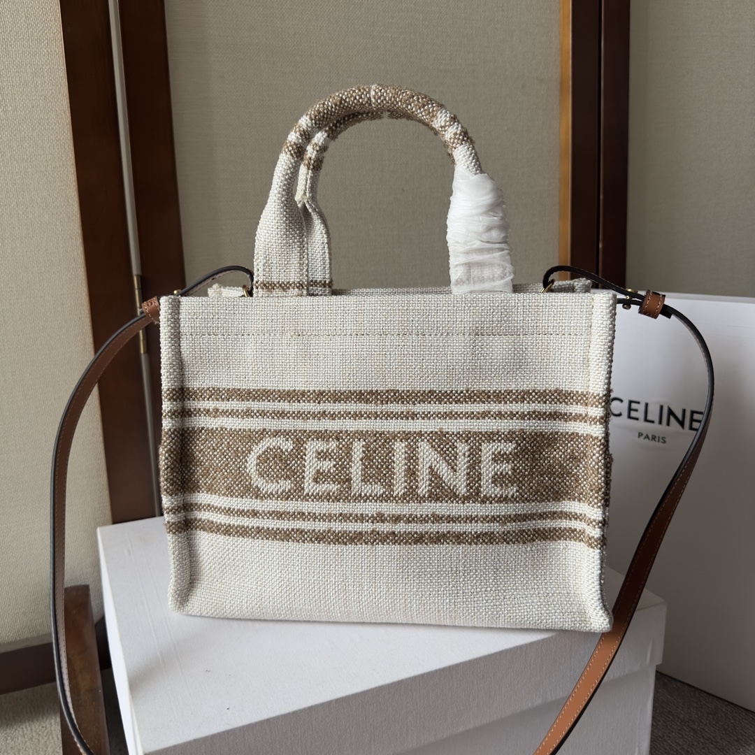 CELINE SMALL CABAS Thais 2way Handbag 199162EZ7