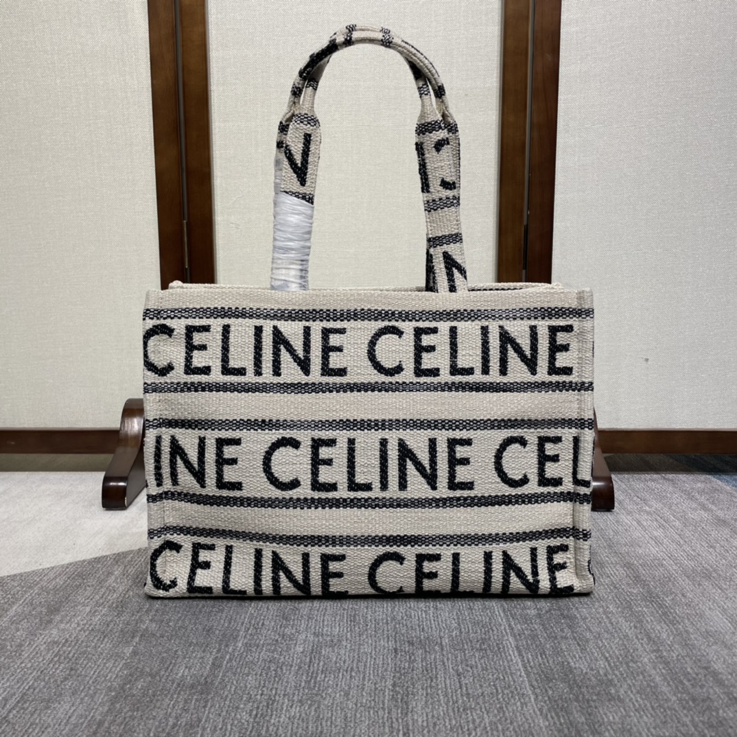 Fashion CELINE Canvas Large All Over Cabas Thais 1455739