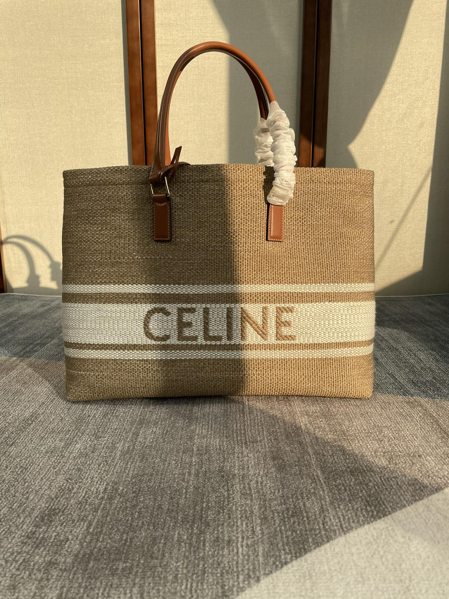 Celine Wool Horizontal Cabas – Neutrals Totes, Handbags – CEL327647