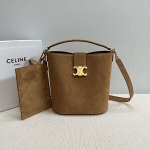 3 Celine MEDIUM LOUISE BAG in SUEDE CALFSKIN – PECAN | CELINE