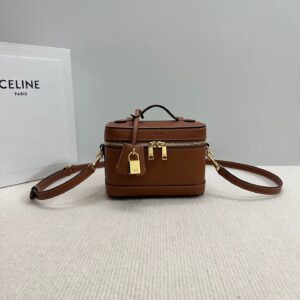 Celine Vanity in Brown Celine 01019