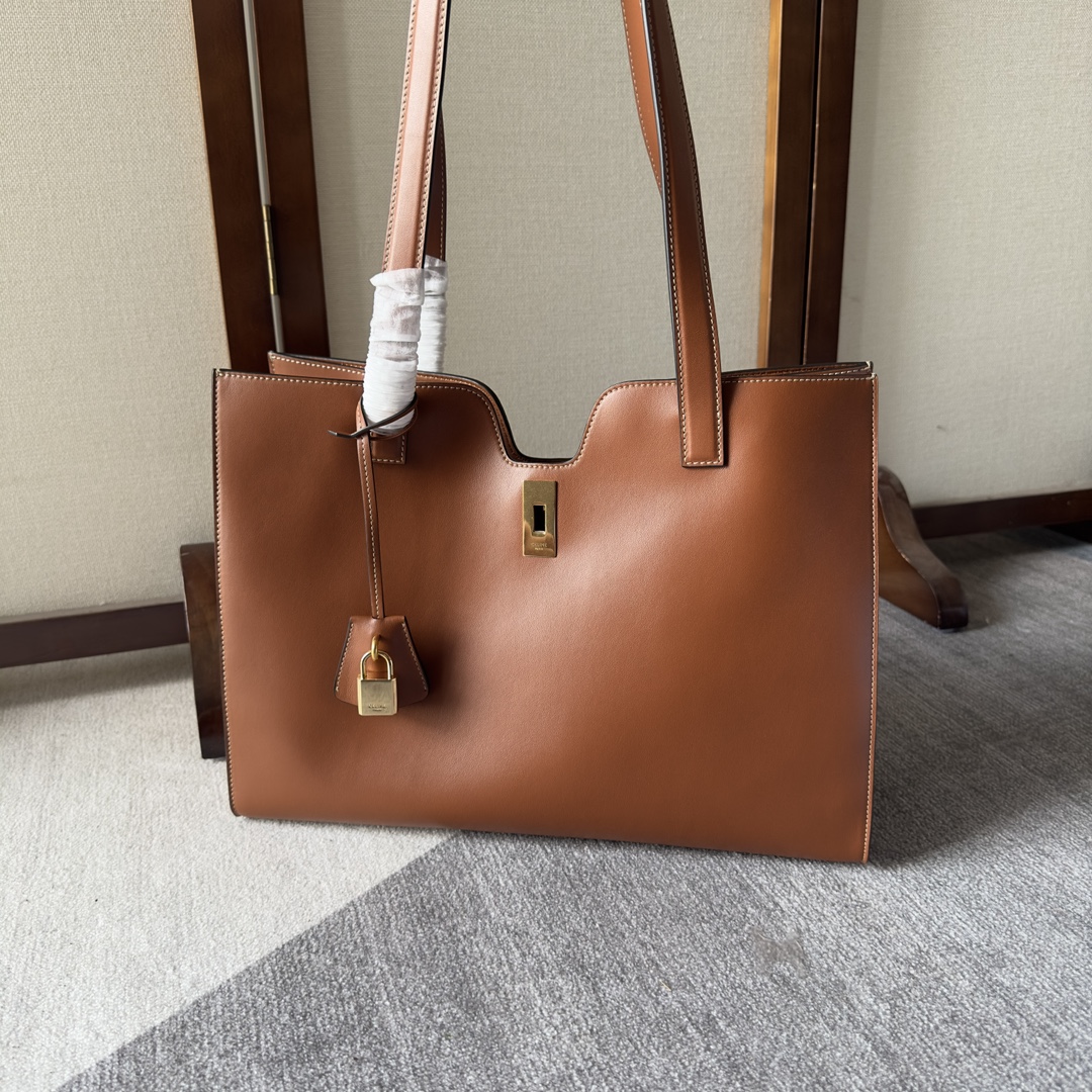 Celine 2023 Cabas 16 Bag – Brown Shoulder Bags,