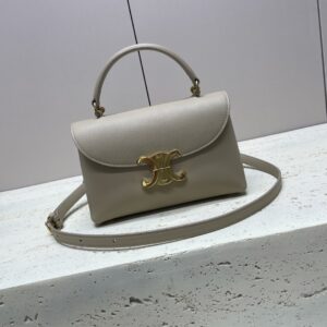Celine TEEN NINO BAG IN SMOOTH SATINATED CALFSKIN -gray