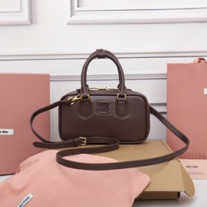 Miu Miu Briarwood Arcadie Leather Bag | Miu Miu
