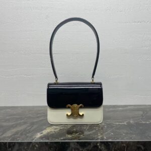 Celine TEEN GARANCE bag in BICOLOUR PATENT CALFSKIN –
