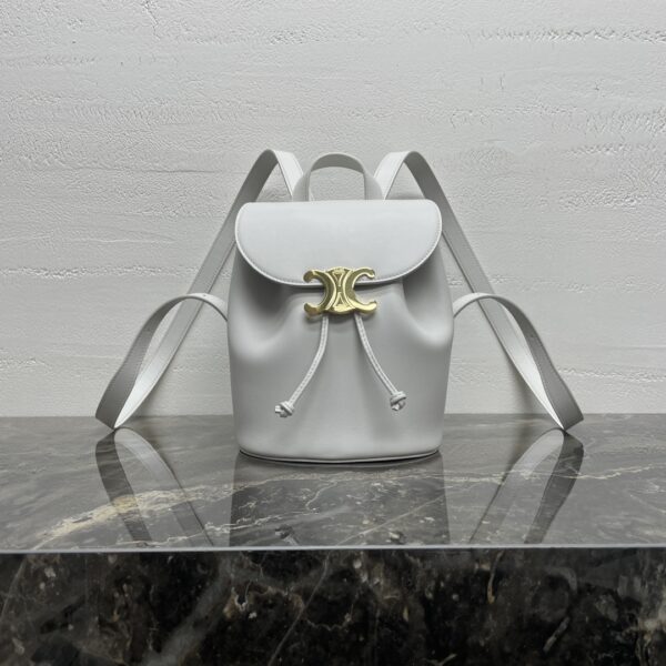 Celine BACKPACK CELINE BONNIE IN Smooth Calfskin – RICE | CELINE