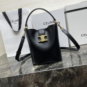 Celine Mini Louise Bucket Calf Black 10N473GHJ 38NO CELINE01399