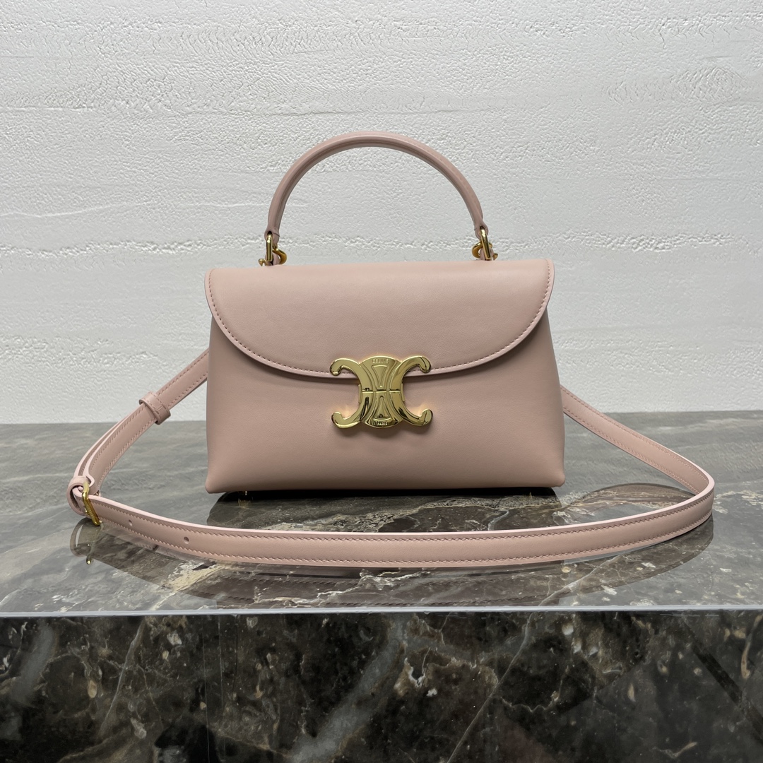 Celine Teen Nino Bag in Patent Calfskin Poudre | eBay