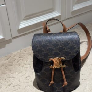 Celine BACKPACK CELINE BONNIE IN Smooth Calfskin – BLACK |