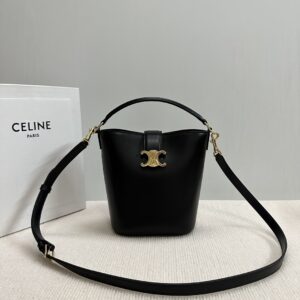 eBay CELINE Medium Louise Bag Hand Shoulder Leather Black