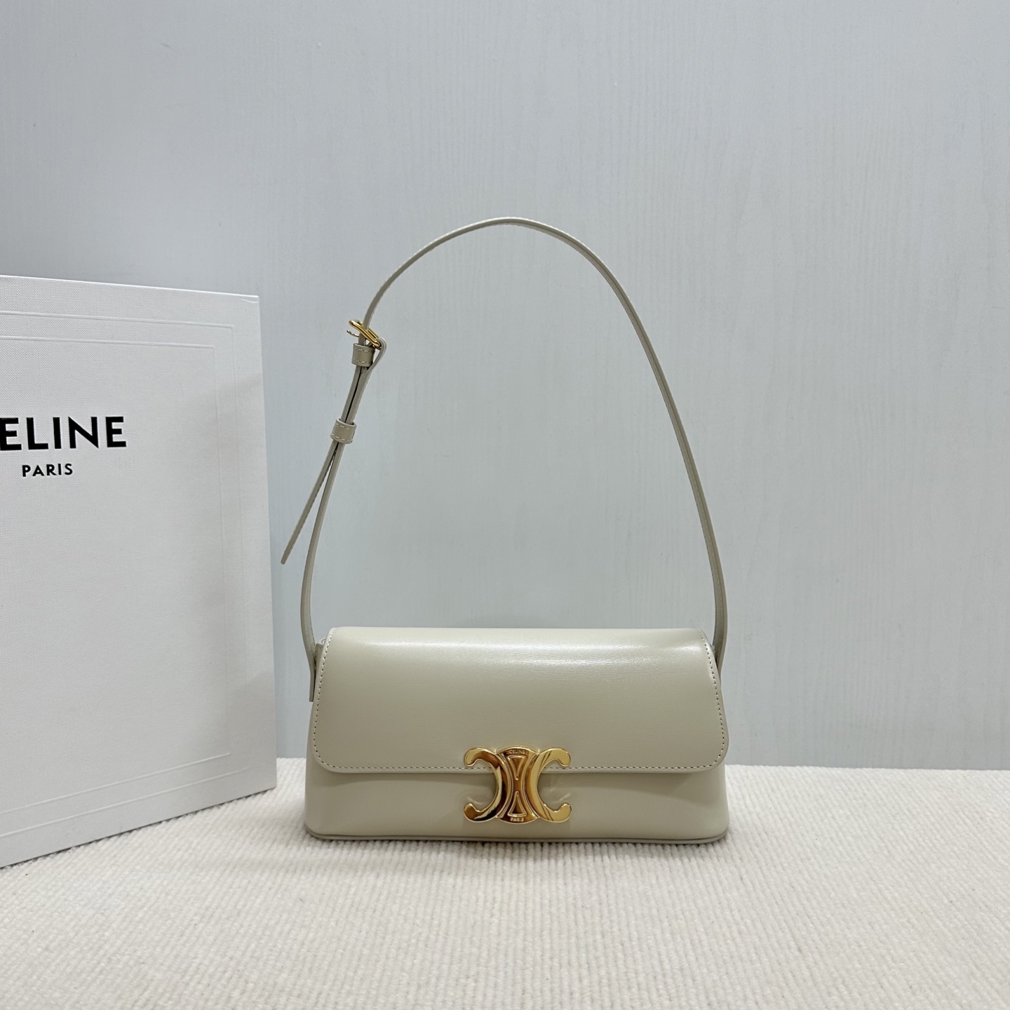 Celine TEEN GARANCE bag IN lizard – DEEP IVORY | CELINE CELINE03279