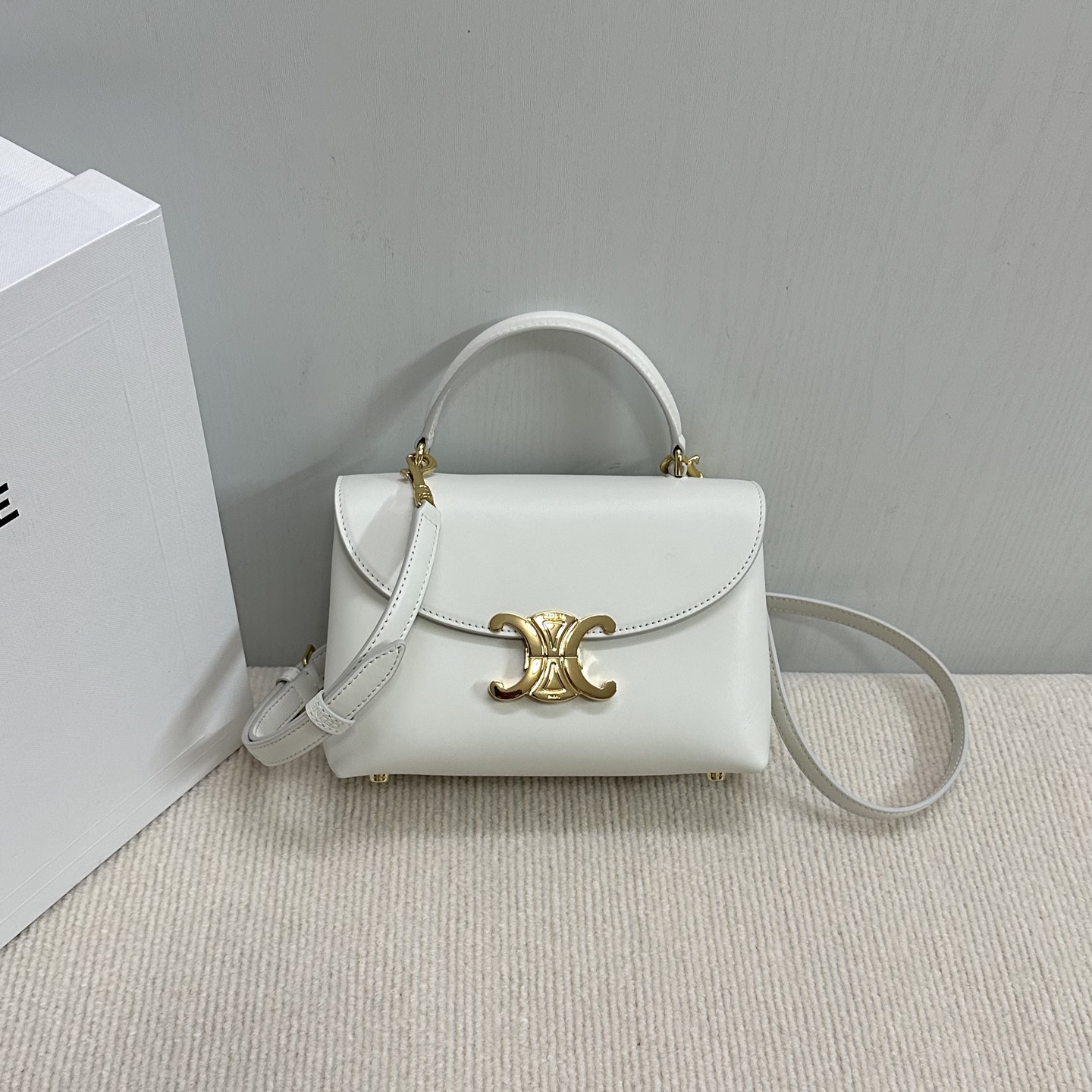 CELINE Celine Women Nino Teen Borsa A Mano |WHITE