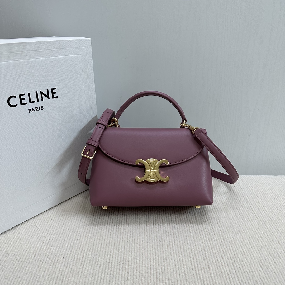 Celine TEEN NINO BAG IN SMOOTH SATINATED CALFSKIN – VINTAGE ROSE | CELINE