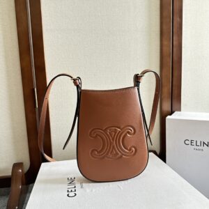 CELINE HELOISE MOBILE PHONE POCHETTE IN FLEXIBL