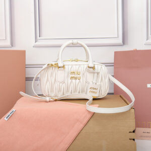 MIU MIU ARCADIE MATELASSÉ NAPPA LEATHER SMALL