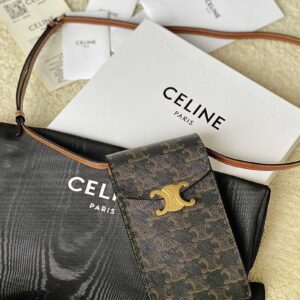 CELINE 10K682DS3.04LU Triomphe Canvas Mobile CELINE07456