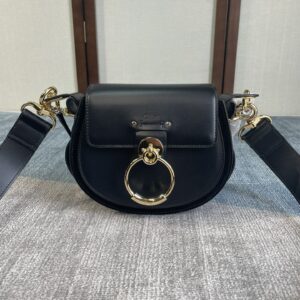 Chloe Large Black Handbag Used Stylish Shoulder Bag Durable Leather Great Condi | eBay