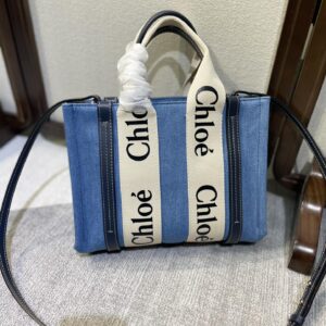 Chloé Women’s Denim Exterior Bags & Handbags