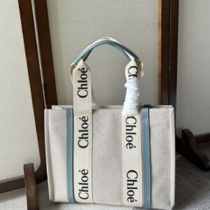 Chloe Woody Medium Tote Bag 49658228 | eBay