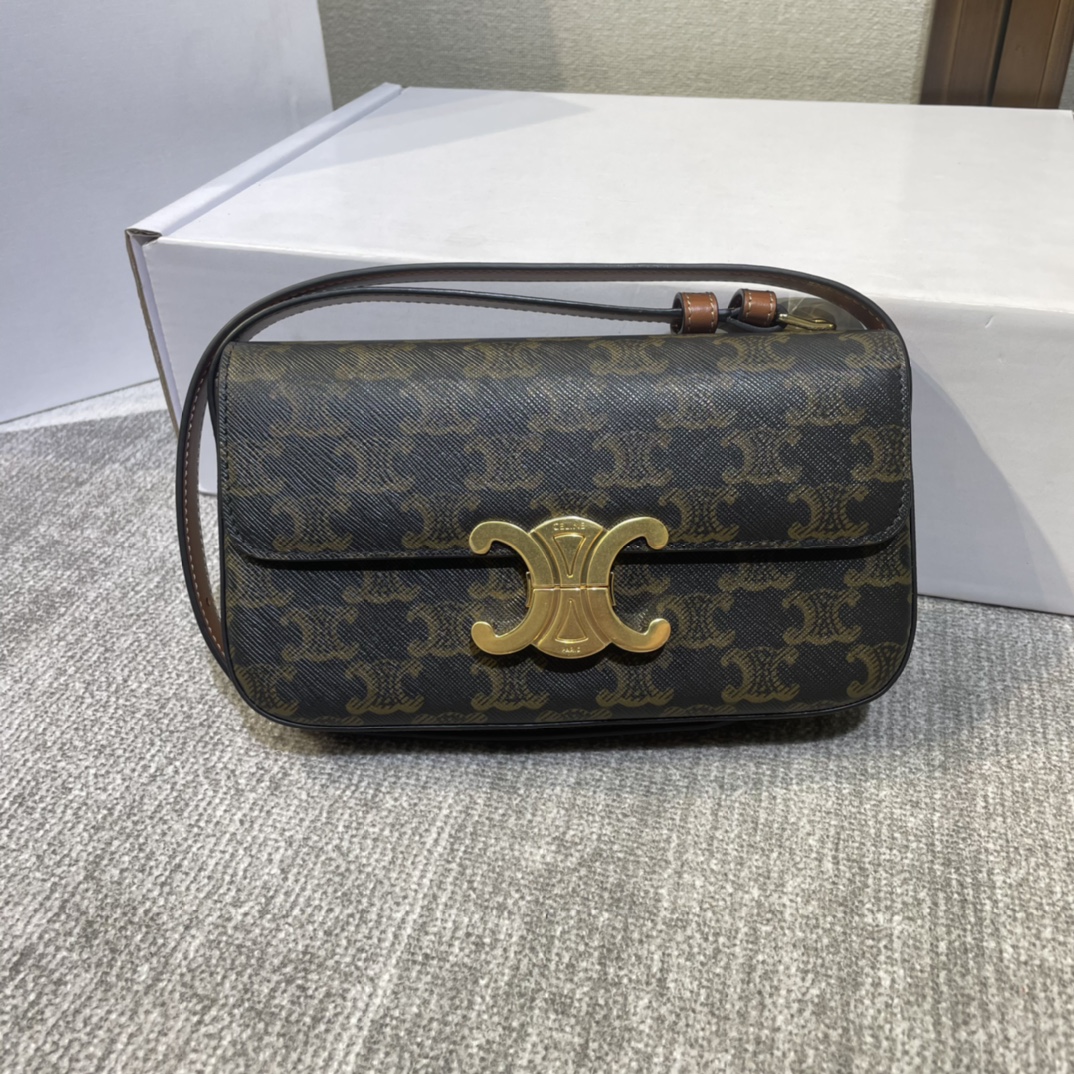 Céline Celine Women’s Shoulder Bag Claude Mini Triomphe