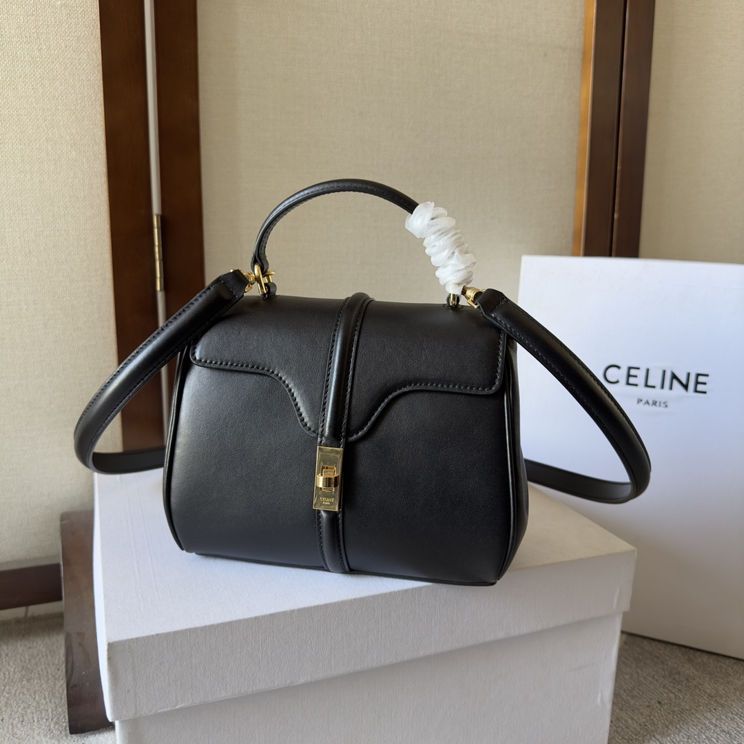 Celine 2022 Mini 16 Bag – Black Handle Bags, Handbags – CEL248818