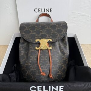 Celine Bonny Backpack Triomphe Canvas Calf 124374859 | eBay