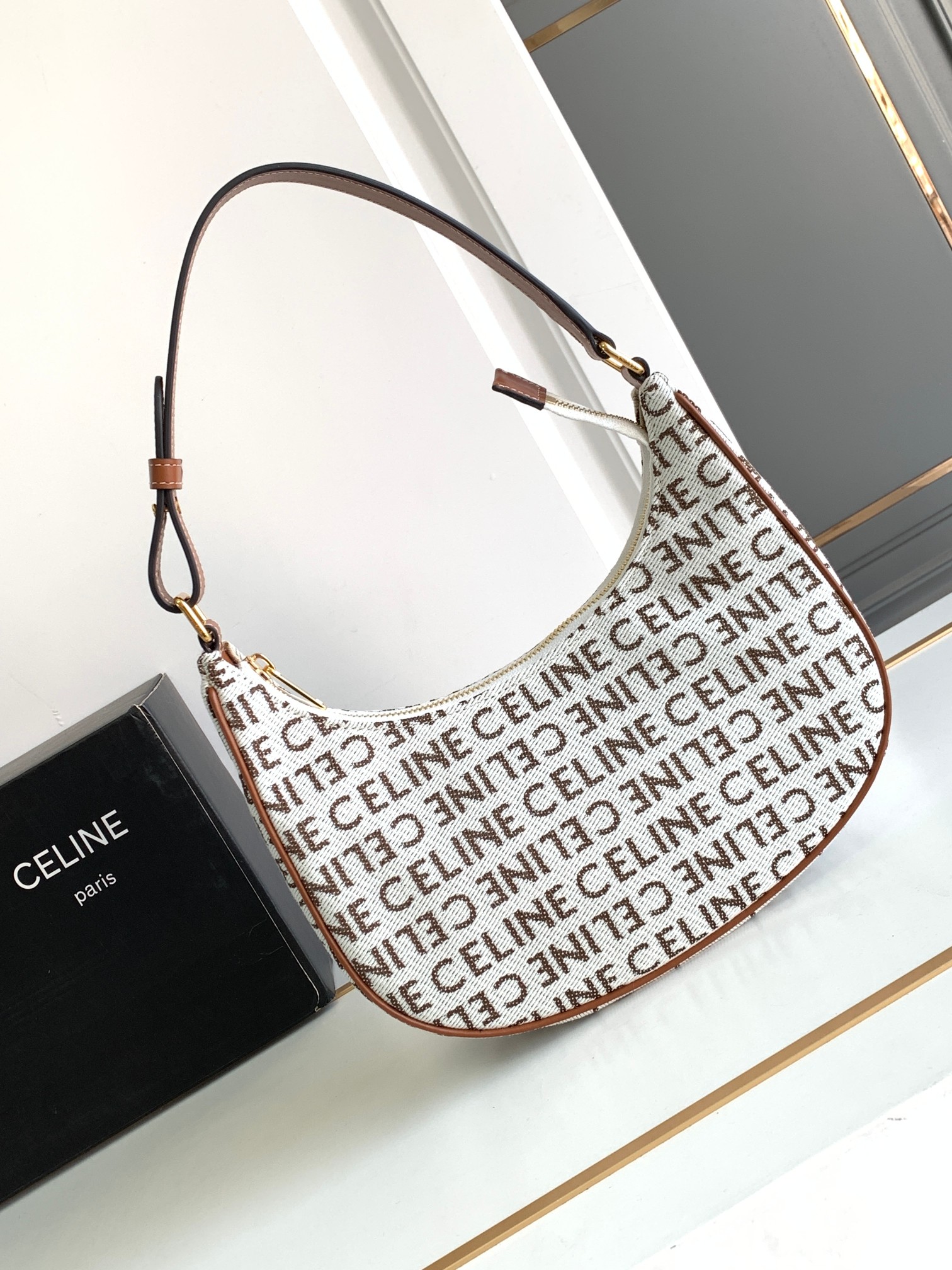 Celine | Bags | Celine Macadam Tote Bag Shoulder Leather Brown Bucket Type Totebag Buyers