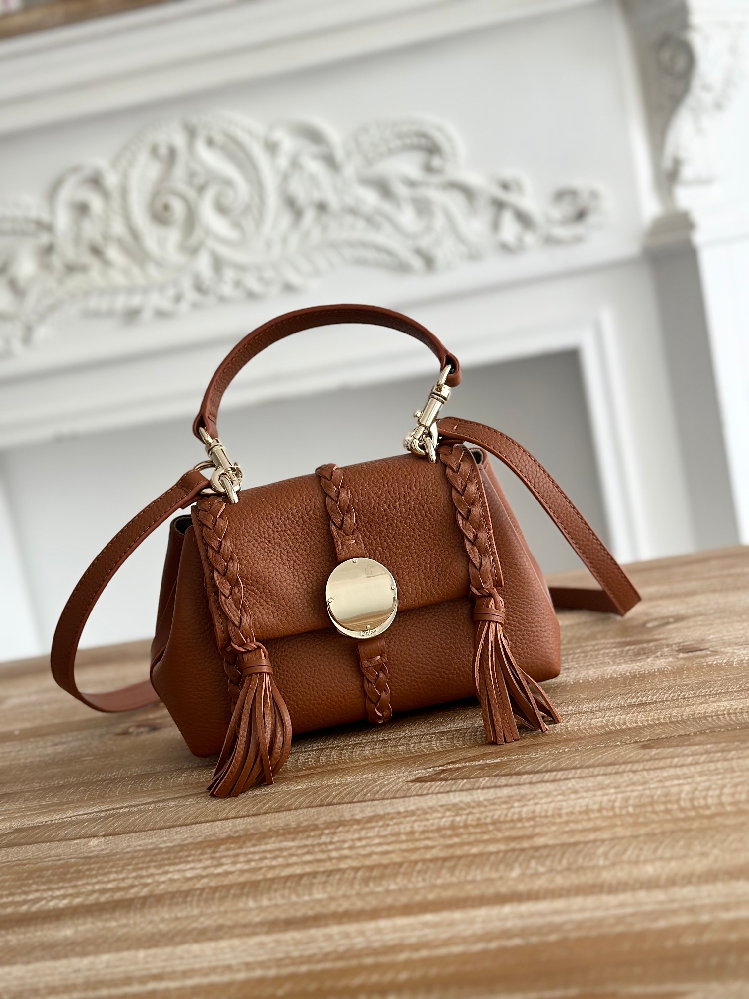 Chloé Small Penelope Shoulder Bag – Brown Handle Bags,
