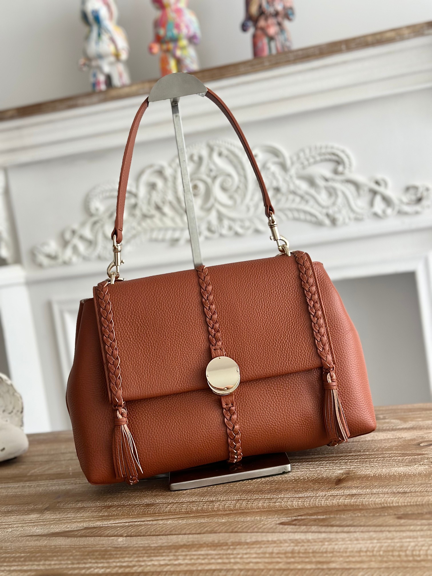 Chloé Small Penelope Shoulder Bag – Brown Handle Bags,