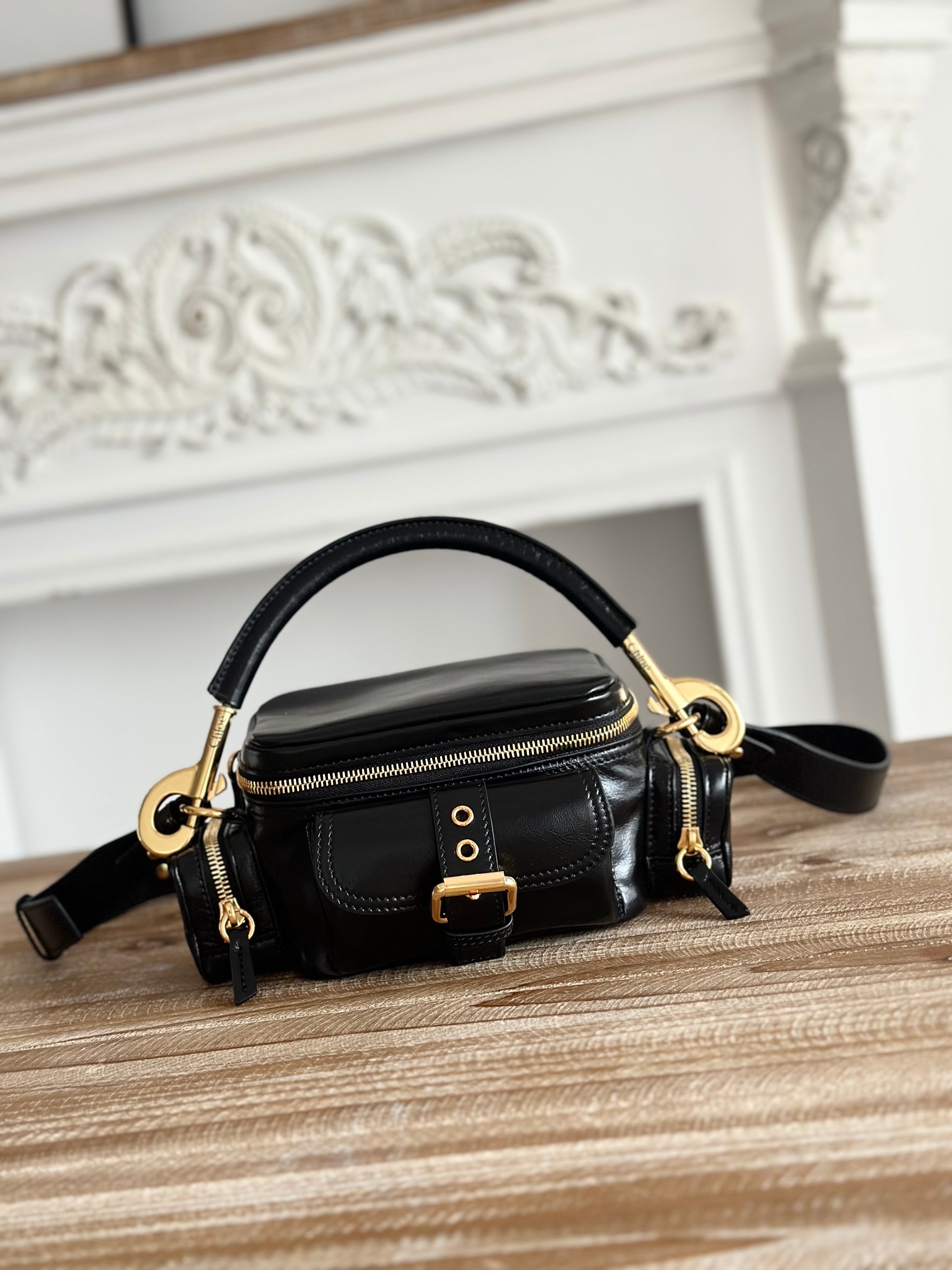 CHLOÉ Camera small leather shoulder bag |