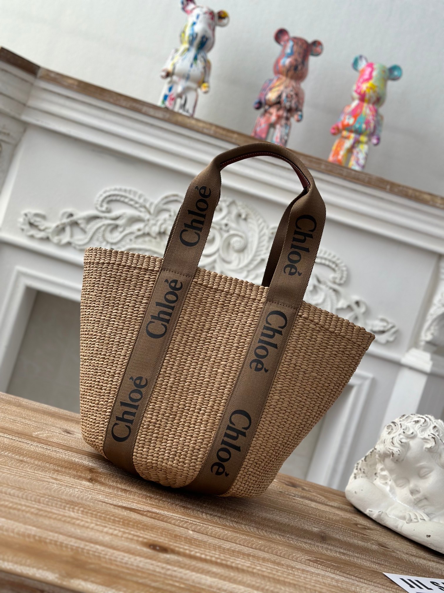CHLOÉ X Mifuko Tote Woody Large Bag /in brown  ungetragen – Echtheitscheck