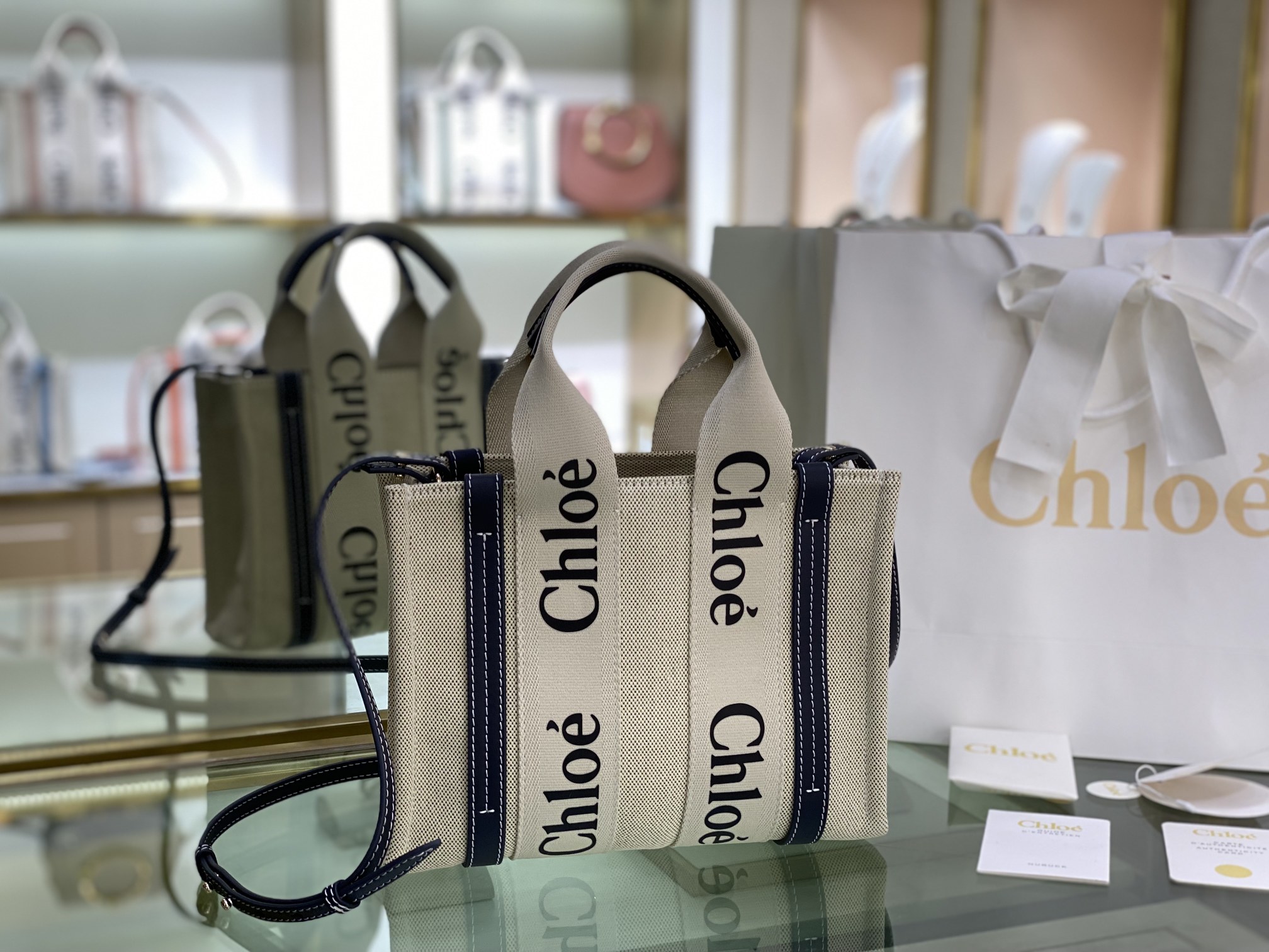 Chloé Leather Top Handle Bag – Neutrals Crossbody Bags,