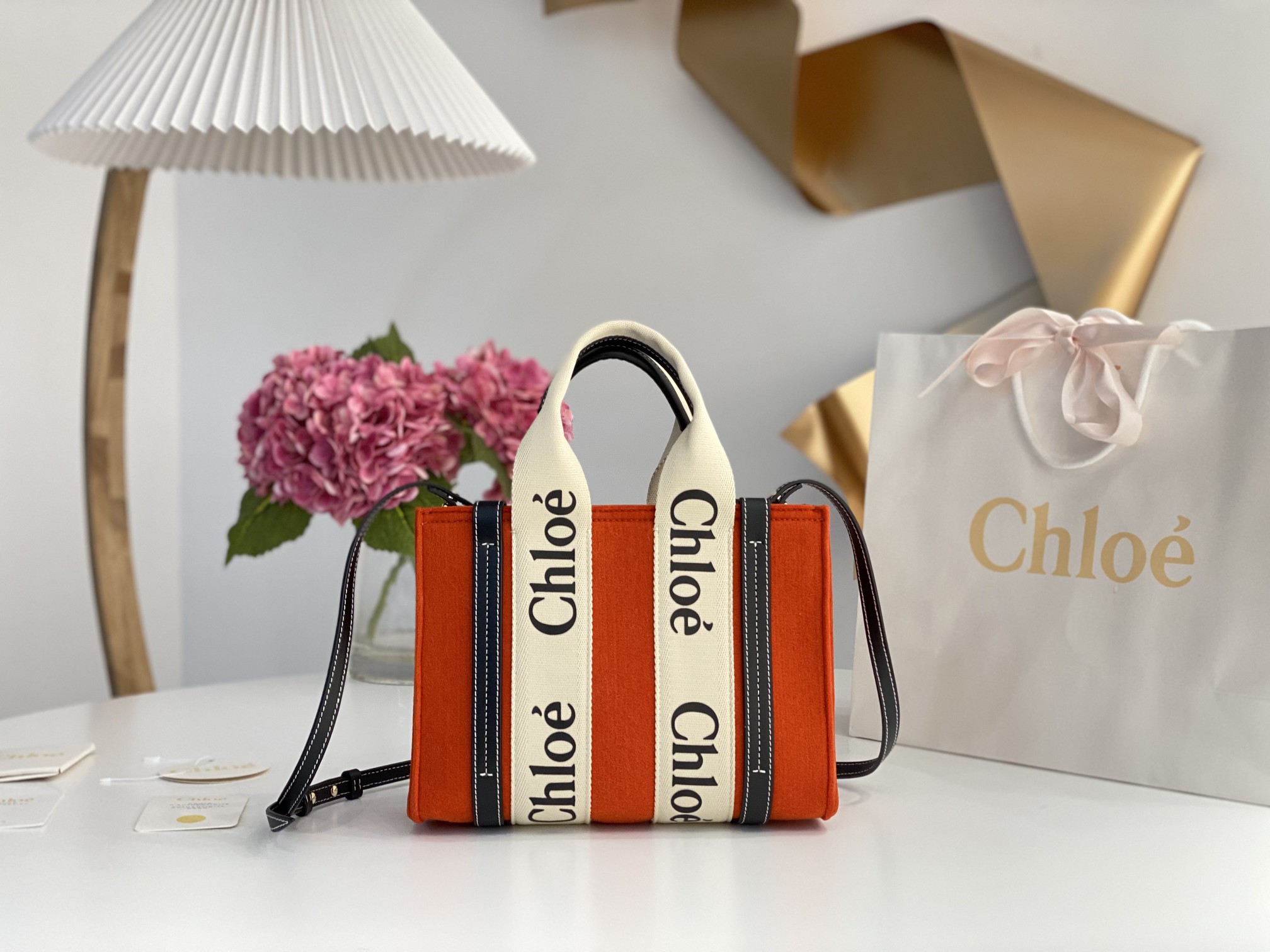Chloé Top Handle Bag – Orange Handle Bags, Handbags